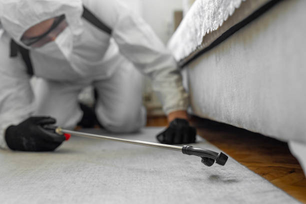 Professional Pest Control technician working in Lennox, SD
